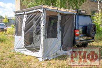 27 029 р. Стенки к автомобильной маркизе (тамбур) РИФ 2,5х2 м  rifan012025600j  с доставкой в г. Вологда. Увеличить фотографию 9