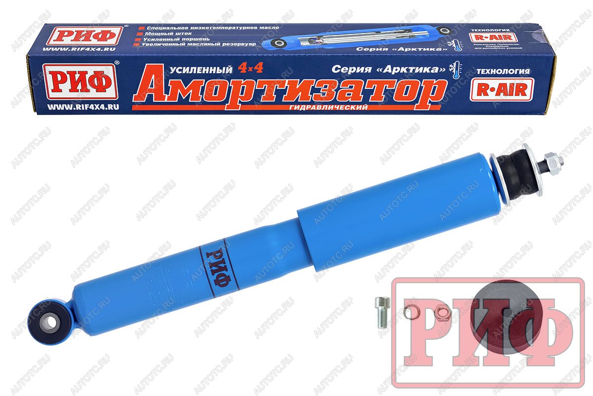 1 689 р. Амортизатор РИФ "Арктика" передний Нива 21214М лифт 50 мм (уценка)  plt201_u  с доставкой в г. Вологда