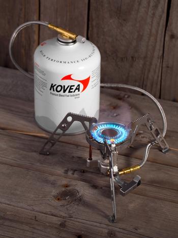 7 889 р. Горелка газовая Kovea Moonwalker Stove Camp-4  kb-0211g  с доставкой в г. Вологда. Увеличить фотографию 11
