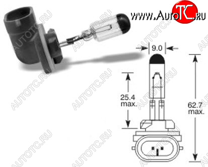 44 р. 881 (12V-27W  PGJ13) ЛАМПА УПАКОВКА (1 шт) BLICK BODYPARTS lp88100-980-o  с доставкой в г. Вологда