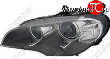 23 499 р. Левая фара (с электрокорректором, ксенон) BodyParts  BMW X5  E70 (2010-2013) рестайлинг  с доставкой в г. Вологда