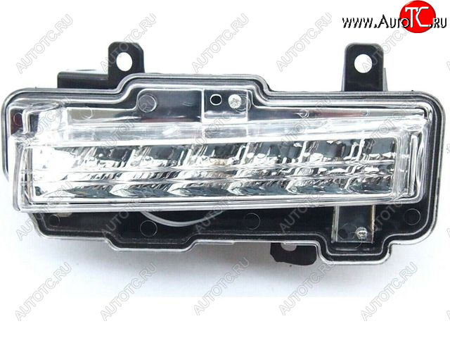 2 599 р. Левая противотуманная фара (ДХО) BODYPARTS  Mitsubishi Pajero  4 V90 (2014-2020) 2-ой рестайлинг  с доставкой в г. Вологда