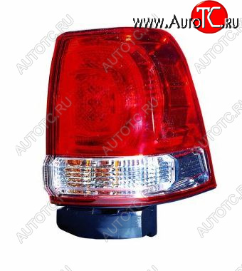 4 999 р. Правый фонарь (диодная) DEPO  Toyota Land Cruiser  200 (2007-2012) дорестайлинг  с доставкой в г. Вологда