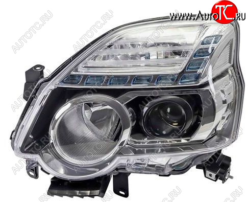 18 499 р. Левая фара (под корректор, линзован) BodyParts  Nissan X-trail  2 T31 (2010-2015) рестайлинг  с доставкой в г. Вологда