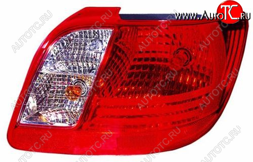 4 649 р. Правый фонарь DEPO  KIA Rio  2 JB (2005-2009) дорестайлинг седан  с доставкой в г. Вологда