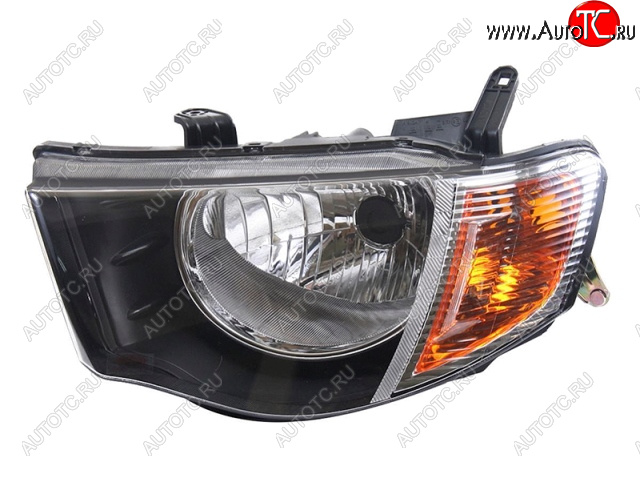 7 299 р. Левая фара (под корректор) DEPO  Mitsubishi L200  4 (2006-2014)  дорестайлинг  с доставкой в г. Вологда
