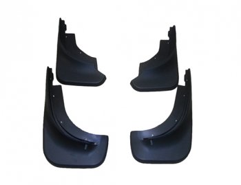 TOUAREG БРЫЗГОВИК ПЕРЕДН КРЫЛА Л+П (КОМПЛЕКТ) + ЗАДН (4 шт) BODYPARTS vwtou03-310-n