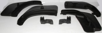TOUAREG БРЫЗГОВИК ПЕРЕДН КРЫЛА Л+П (КОМПЛЕКТ) + ЗАДН (4 шт) BODYPARTS vwtou11-310-n