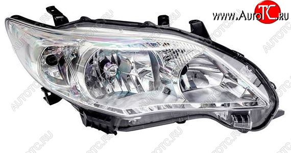 8 549 р. Правая фара (под корректор) BodyParts Toyota Corolla E150 седан рестайлинг (2009-2013)  с доставкой в г. Вологда