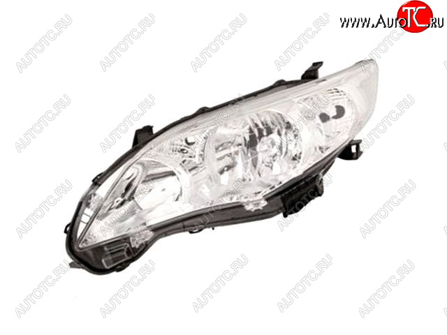 8 349 р. Левая фара (под корректор, ксенон) BodyParts Toyota Corolla E150 седан рестайлинг (2009-2013)  с доставкой в г. Вологда