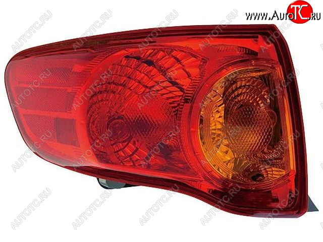 3 399 р. Левый фонарь DEPO Toyota Corolla E150 седан дорестайлинг (2006-2010)  с доставкой в г. Вологда