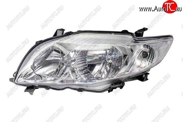 7 799 р. Левая фара (под корректор) BodyParts  Toyota Corolla  E150 (2006-2010) седан дорестайлинг  с доставкой в г. Вологда
