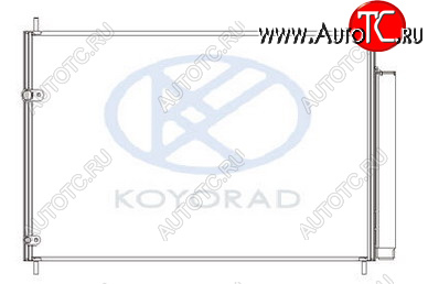 9 299 р. AURIS {COROLLA 07-} КОНДЕНСАТОР КОНДИЦ (KOYO) KOYORAD tyaur07-931  с доставкой в г. Вологда