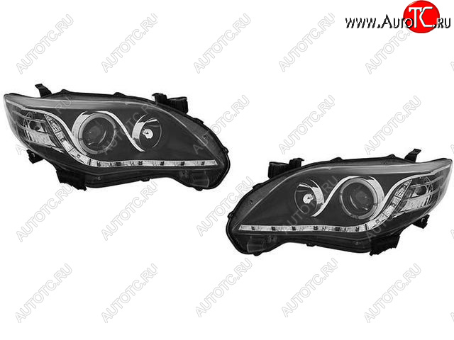 33 899 р. COROLLA ФАРА Л+П (КОМПЛЕКТ) (СЕДАН) ТЮНИНГ ЛИНЗОВАН (DEVIL EYES) С СВЕТЯЩ ОБОДК +- ПКОРРЕКТОР ВНУТРИ ЧЕРН EAGLE EYES tycrl10-001b-n  с доставкой в г. Вологда