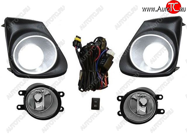 4 949 р. COROLLA ФАРА ПРОТИВОТУМ Л+П (КОМПЛЕКТ) С РЕШЕТК БАМПЕРА ХРОМ , (СЕДАН) BODYPARTS tycrl10-074-n  с доставкой в г. Вологда