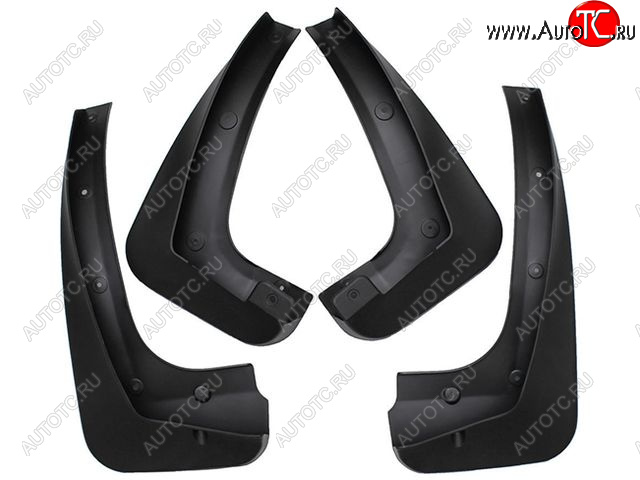 5 849 р. X3 БРЫЗГОВИК ПЕРЕДН КРЫЛА Л+П (КОМПЛЕКТ) + ЗАДН (4 шт) BODYPARTS bm0x307-310-n  с доставкой в г. Вологда