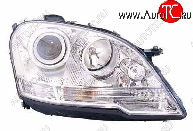 15 699 р. Правая фара (c электрокорректором, линзован) DEPO Mercedes-Benz ML class W164 рестайлинг (2008-2011)  с доставкой в г. Вологда