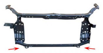 QASHQAI СУППОРТ РАДИАТОРА 2 (ориг.) BODYPARTS nnqas07-380