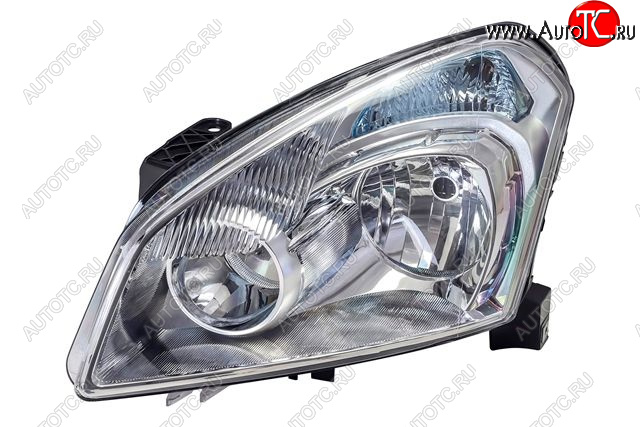 13 499 р. Левая фара (под корректор) DEPO  Nissan Qashqai  1 (2007-2010) дорестайлинг  с доставкой в г. Вологда