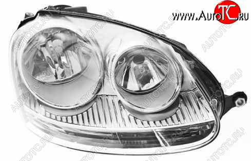 9 249 р. Правая фара (c электрокорректором) DEPO Volkswagen Jetta A5 седан (2005-2011)  с доставкой в г. Вологда