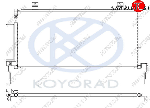 9 399 р. GALANT КОНДЕНСАТОР КОНДИЦ (KOYO) KOYORAD mbgal04-931  с доставкой в г. Вологда