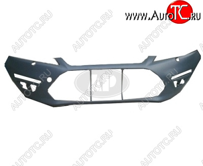 8 899 р. MONDEO {с DRL (дневн. ходов огни)} БАМПЕР ПЕРЕДН С ОТВ ПОМЫВАТ ФАР БЕЗ ОТВ ПДАТЧ ГРУНТ (Тайвань) API fdmon11-162  с доставкой в г. Вологда