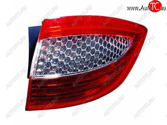 4 549 р. Левый фонарь DEPO  Ford Mondeo (2007-2010) Mk4,DG дорестайлинг, универсал  с доставкой в г. Вологда