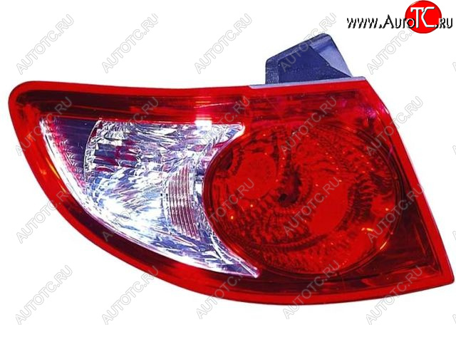 3 699 р. Левый фонарь DEPO  Hyundai Santa Fe  CM (2009-2012) рестайлинг  с доставкой в г. Вологда