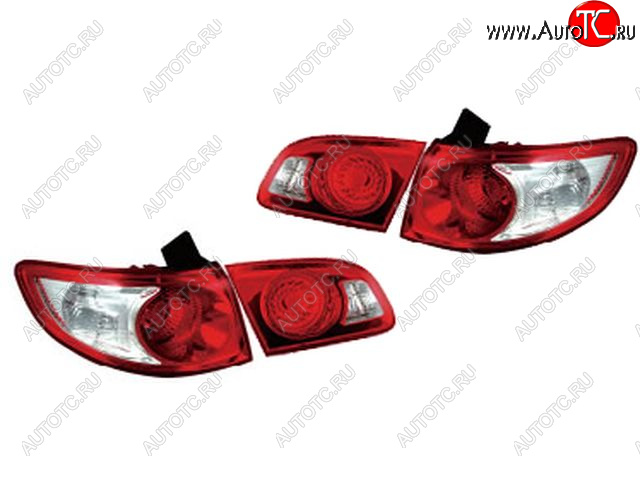 15 999 р. SANTA FE ФОНАРЬ ЗАДН ВНЕШН+ВНУТР Л+П (КОМПЛЕКТ) (4 шт) BODYPARTS hnsfe06-761-n  с доставкой в г. Вологда