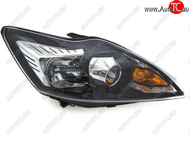 17 399 р. Правая фара (с электрокорректором, ксенон) DEPO Ford Focus 2 седан рестайлинг (2007-2011)  с доставкой в г. Вологда