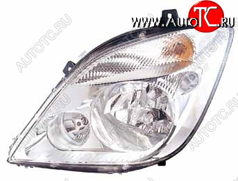 12 549 р. Левая фара (под корректор) DEPO  Mercedes-Benz Sprinter  W906 (2006-2013)  с доставкой в г. Вологда