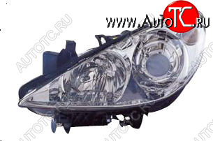 11 399 р. Левая фара (с электрокорректором, линзован) BODYPARTS  Peugeot 307 ( хэтчбэк 5 дв.,  хэтчбэк 3 дв.) (2005-2008) рестайлинг  с доставкой в г. Вологда