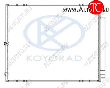 10 999 р. RX300 {RX330HARIER 03-} КОНДЕНСАТОР КОНДИЦ (KOYO) KOYORAD lxrx303-931  с доставкой в г. Вологда