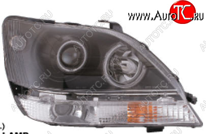 35 299 р. RX300 ФАРА Л+П (КОМПЛЕКТ) ТЮНИНГ ЛИНЗОВАН С 2 СВЕТЯЩ ОБОДК (EAGLE EYES) ВНУТРИ ЧЕРН EAGLE EYES lxrx399-003b-n  с доставкой в г. Вологда