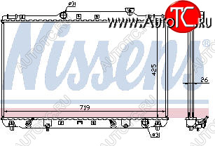 2 189 р. CAMRY (LX ES300) РАДИАТОР ОХЛАЖДЕН AT 2.2 (1 ряд) BODYPARTS tycam92-912  с доставкой в г. Вологда
