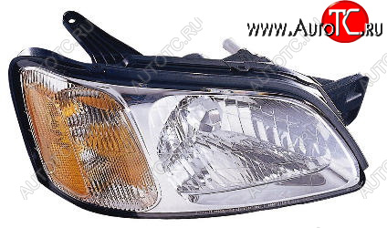7 549 р. Правая фара DEPO Subaru Legacy BE,B12 седан (1998-2003)  с доставкой в г. Вологда