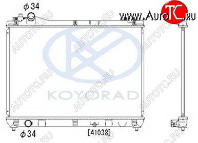 12 999 р. G.VITARA РАДИАТОР ОХЛАЖДЕН 2 MT (KOYO) KOYORAD szgvt06-910  с доставкой в г. Вологда