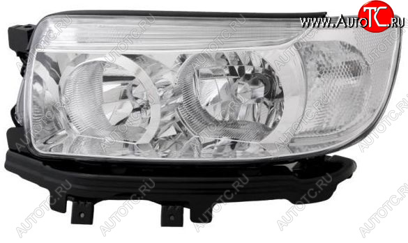 17 549 р. Левая фара (c электрокорректором) DEPO  Subaru Forester  SG (2005-2008) рестайлинг  с доставкой в г. Вологда