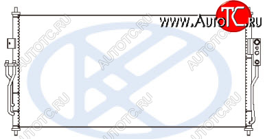 6 999 р. ALMERA CLASSIC КОНДЕНСАТОР КОНДИЦ (KOYO) KOYORAD nnalc06-931  с доставкой в г. Вологда
