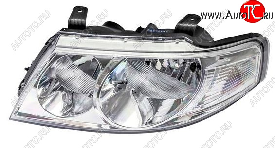7 599 р. Левая фара (под корректор) DEPO  Nissan Almera Classic  седан (2006-2013) B10  с доставкой в г. Вологда