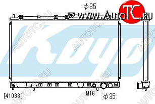 10 499 р. LANCER {COLT 92-} РАДИАТОР ОХЛАЖДЕН MT 1.6 1.8 (KOYO) KOYORAD mblan92-910  с доставкой в г. Вологда