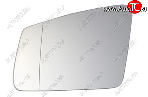 3 099 р. W204 СТЕКЛО ЗЕРКАЛА ЛЕВ С ПОДОГРЕВ (aspherical) (Тайвань) VIEWMAX md20410-460-l  с доставкой в г. Вологда