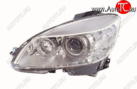 31 549 р. Левая фара (с электрокорректором, ксенон) BodyParts Mercedes-Benz C-Class W204 дорестайлинг седан (2007-2011)  с доставкой в г. Вологда