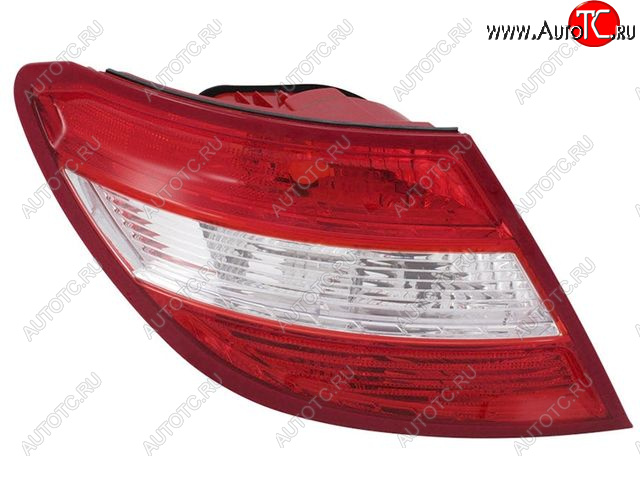 5 349 р. Левый фонарь DEPO  Mercedes-Benz C-Class  W204 (2007-2011) дорестайлинг седан  с доставкой в г. Вологда