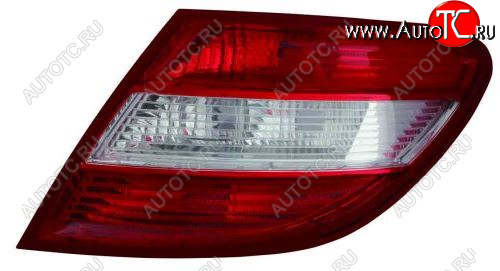 6 599 р. Правый фонарь DEPO  Mercedes-Benz C-Class  W204 (2007-2011) дорестайлинг седан  с доставкой в г. Вологда