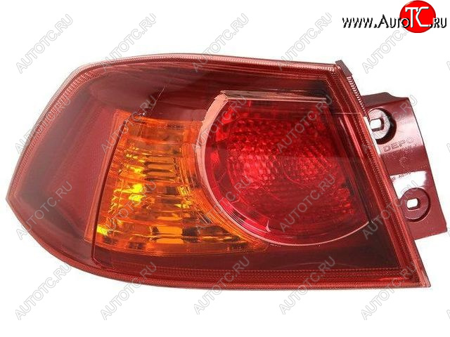 2 499 р. Левый фонарь BODYPARTS  Mitsubishi Lancer  10 CY (2007-2010) седан дорестайлинг  с доставкой в г. Вологда
