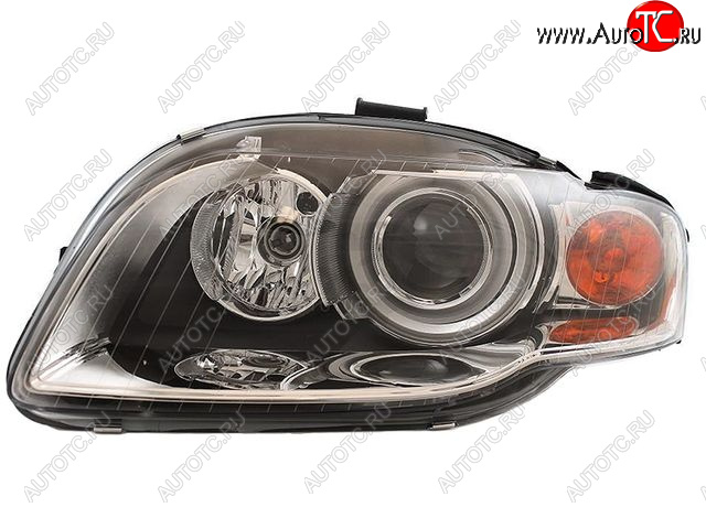 23 449 р. Левая фара (с электрокорректором, ксенон) DEPO  Audi A4  B7 (2004-2008) седан  с доставкой в г. Вологда