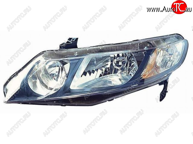 12 199 р. Левая фара (под корректор) Bodyparts Honda Civic FD седан дорестайлинг (2005-2008)  с доставкой в г. Вологда
