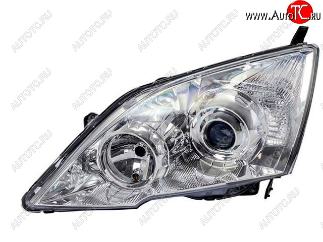 17 349 р. Левая фара (под корректор, линзован) DEPO  Honda CR-V  RE1,RE2,RE3,RE4,RE5,RE7 (2007-2010) дорестайлинг  с доставкой в г. Вологда