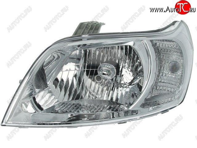 8 949 р. Левая фара (c электрокорректором) DEPO  Chevrolet Aveo  T250 (2006-2011) седан рестайлинг  с доставкой в г. Вологда